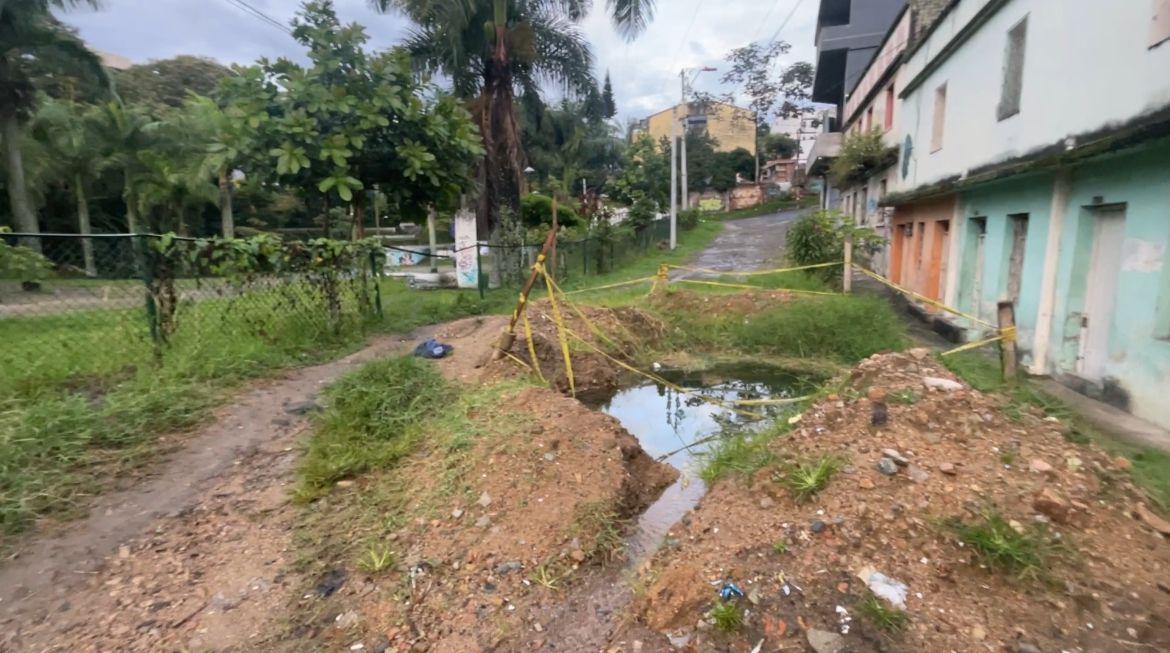 Daño barrio Centenario