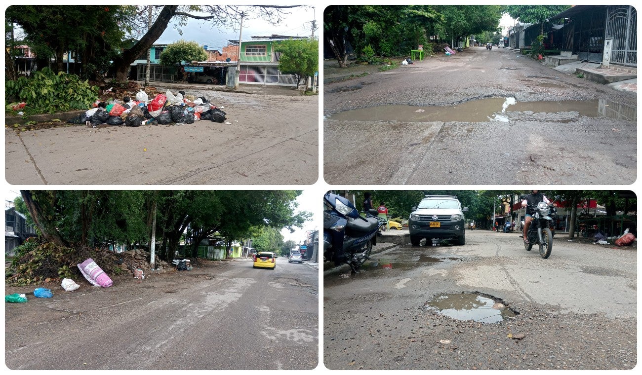 Faltan cunetas de aguas residuales