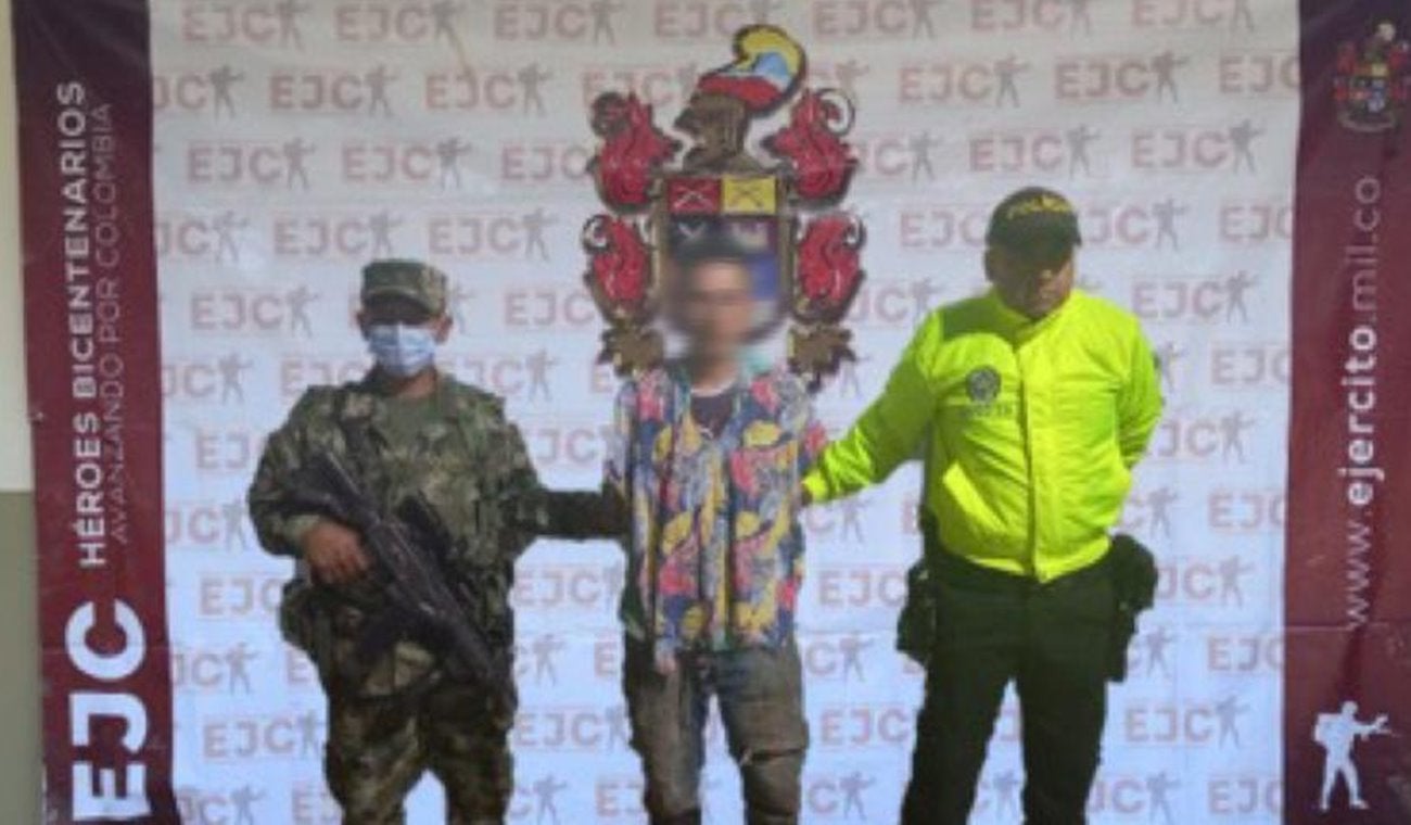 Cayó alias ‘Conejo’, peligroso disidente de las Farc en el sur del Tolima