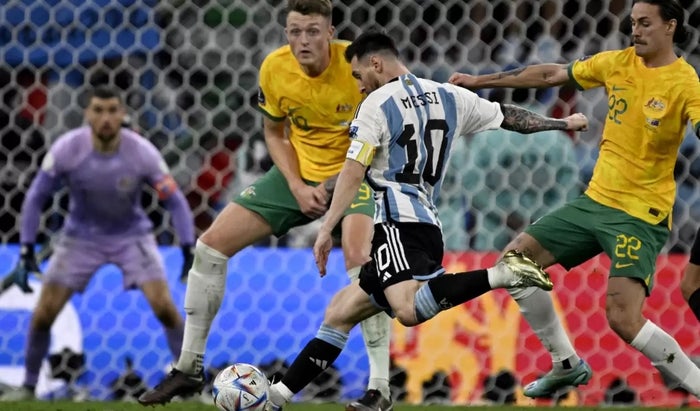 Argentina eliminó a Australia en octavos de final del Mundial de Qatar 2022.