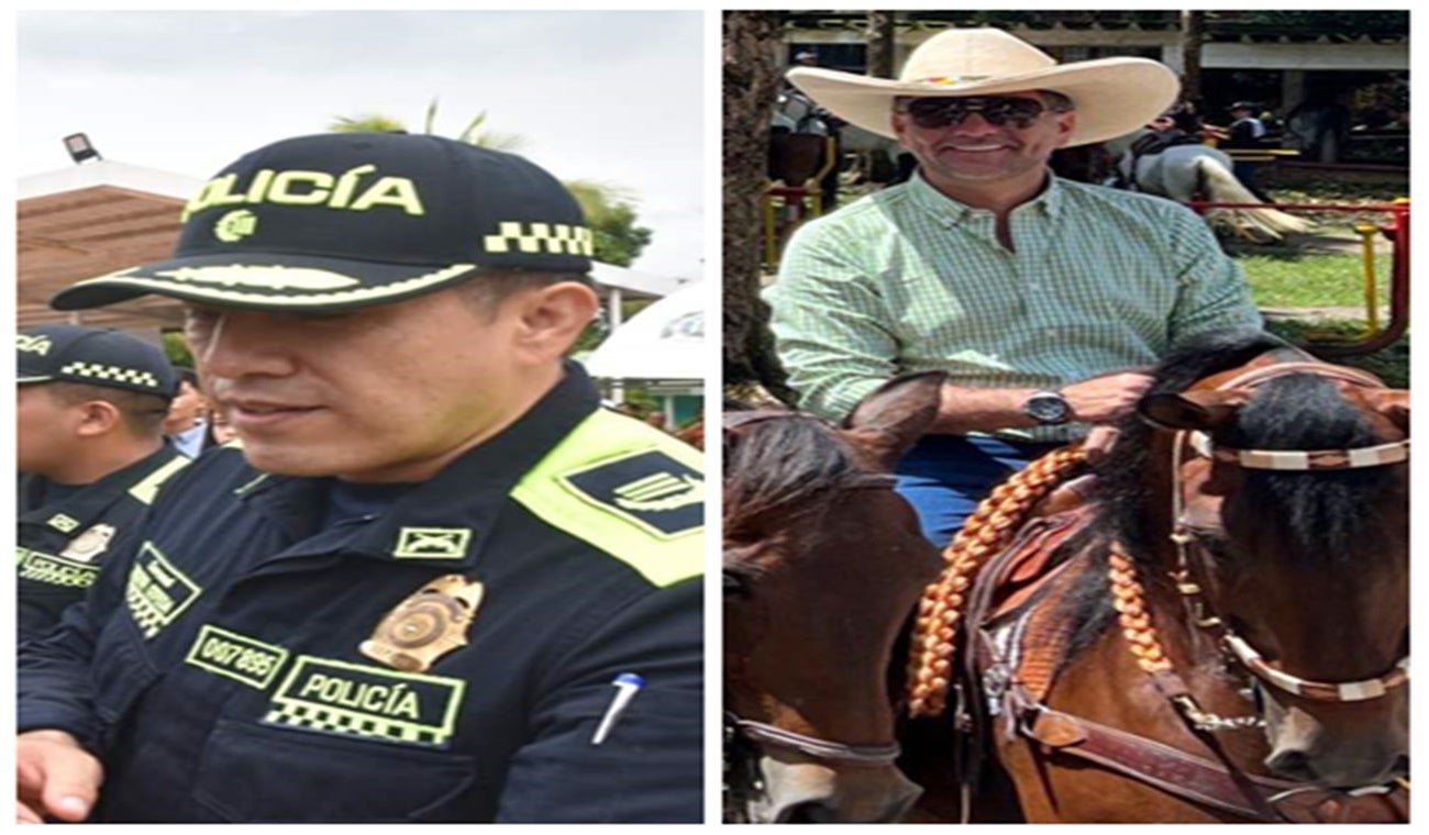 Comandante Policia Tolima y alcalde San Luis