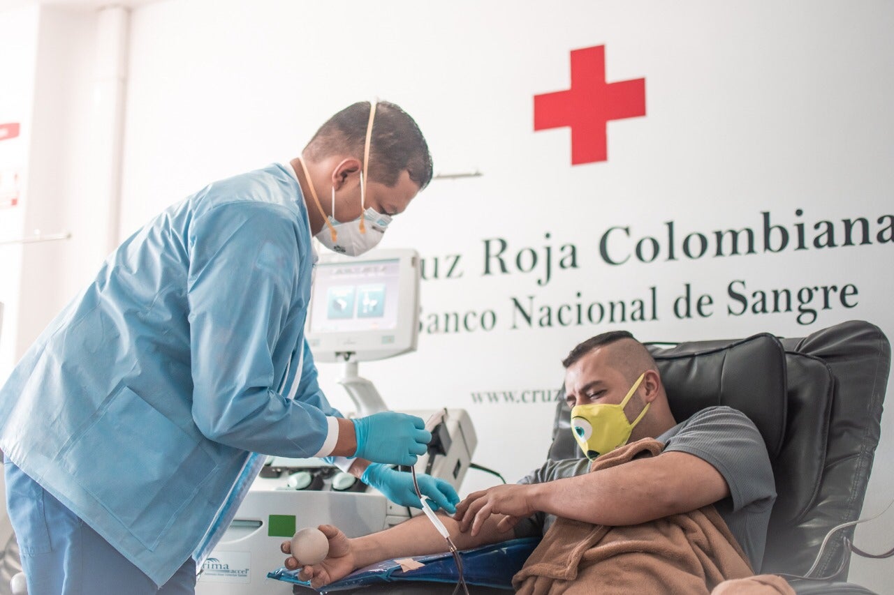 La donación de sangre es importante.