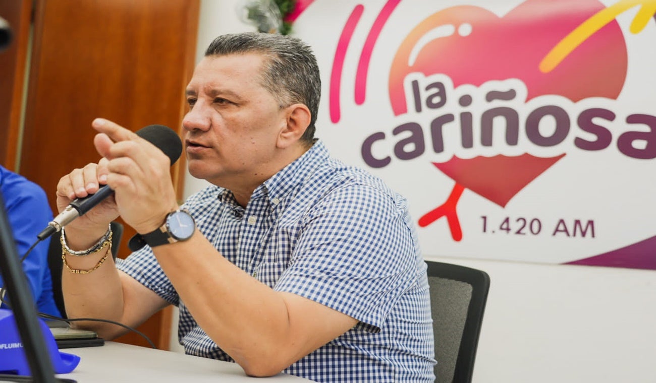 Gobernador del Tolima en La Cariñosa