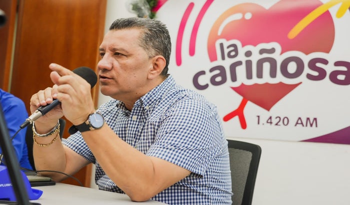 Gobernador del Tolima en La Cariñosa