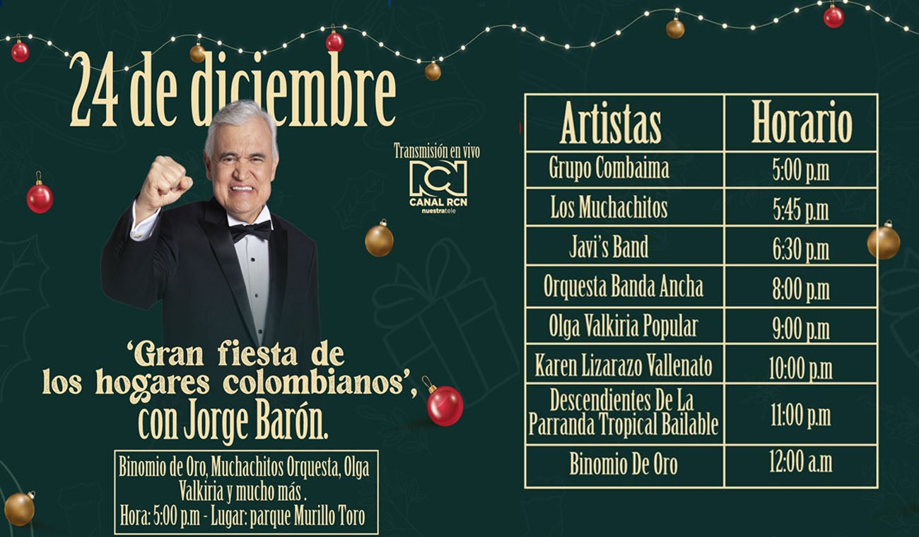 Gran Fiesta de los Hogares Colombianos 2022