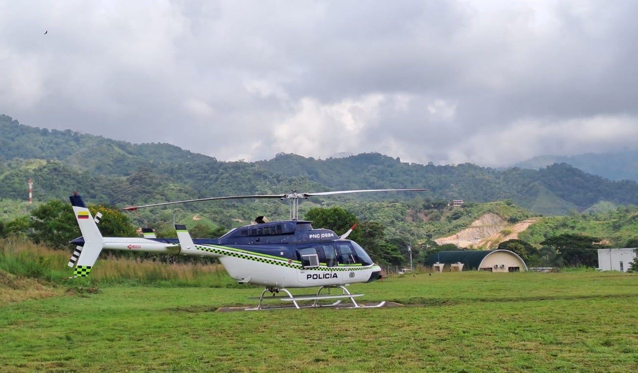 Helicoptero Policia Tolima