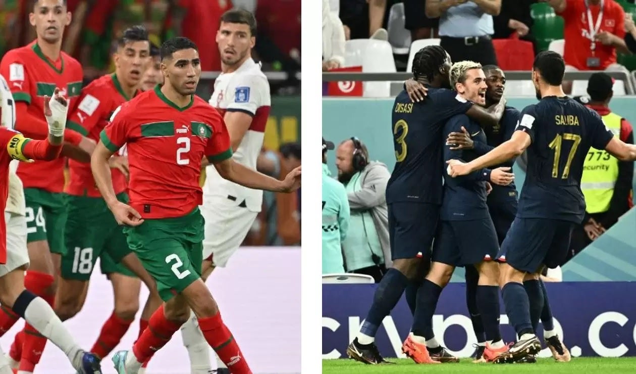 Marruecos vs. Francia en Qatar 2022