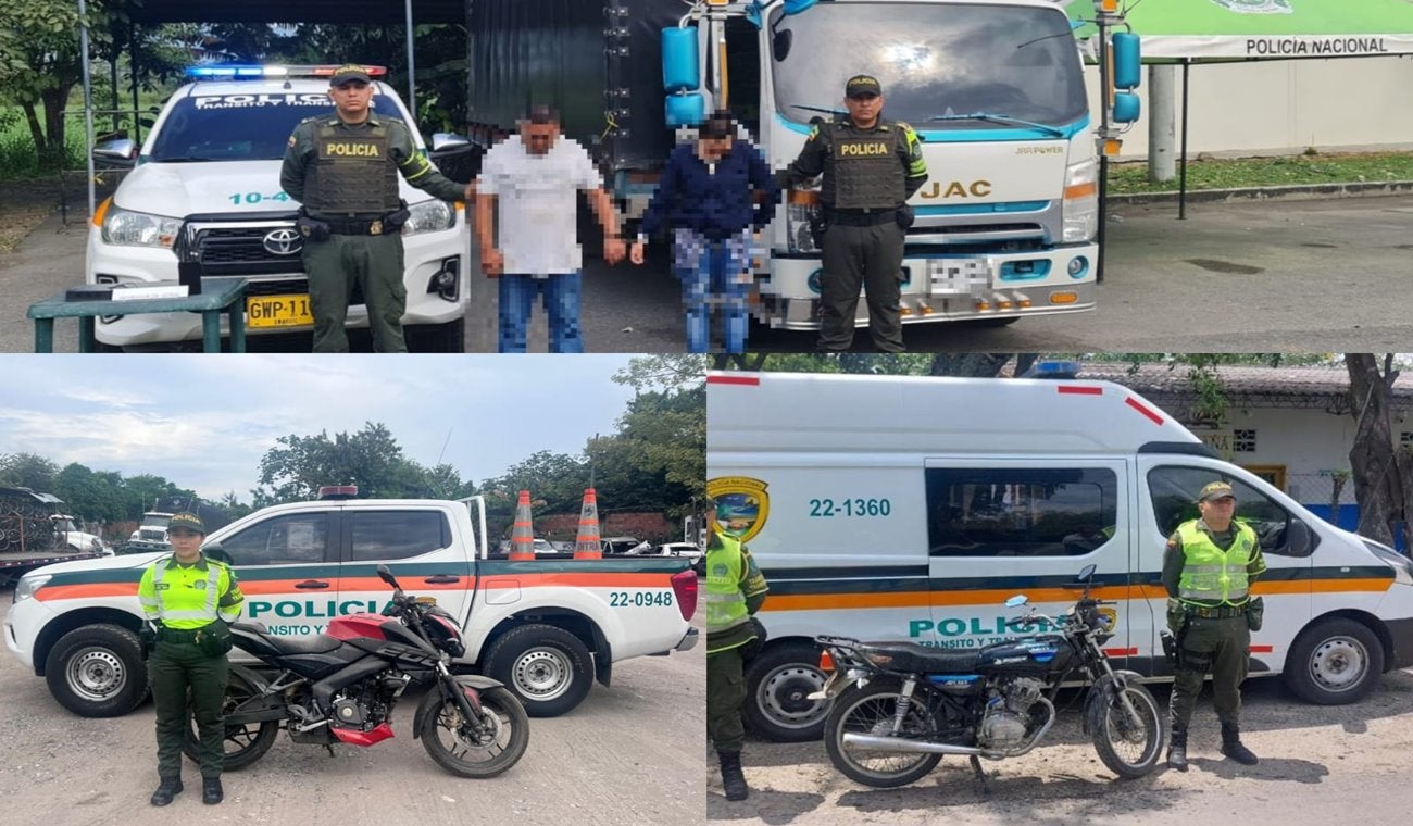 Autoridades de tránsito han recuperado en este 2022, 65 vehículos avaluados en $3 mil millones en vías del Tolima