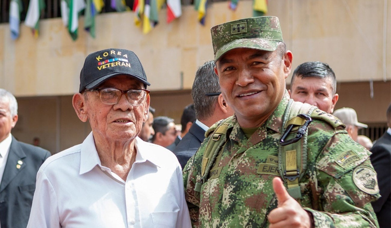 Guillermo Montalvo veterano de la guerra de Corea