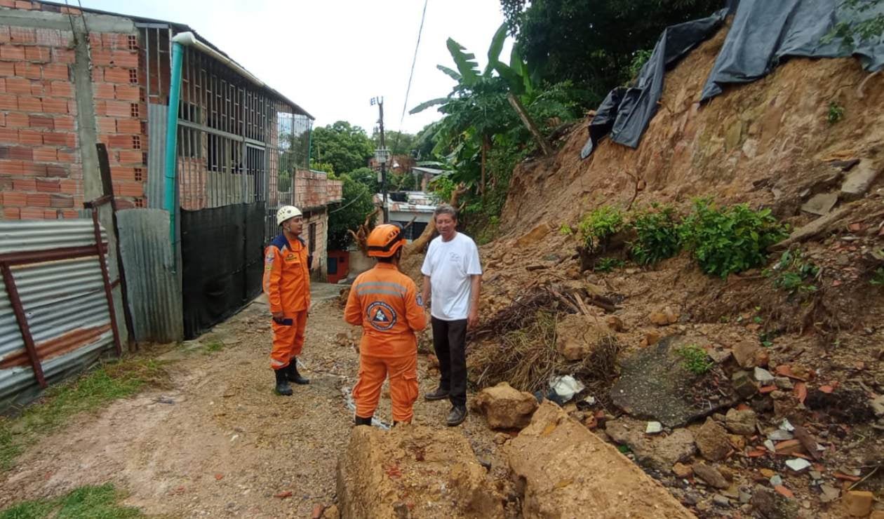 Deslizamiento en Melgar, Tolima.