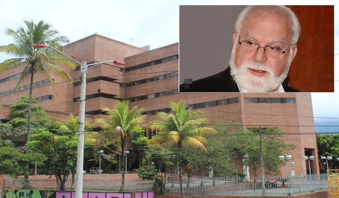 Federico Lleras Acosta y Director nacional del banco ADRES Félix León Martínez