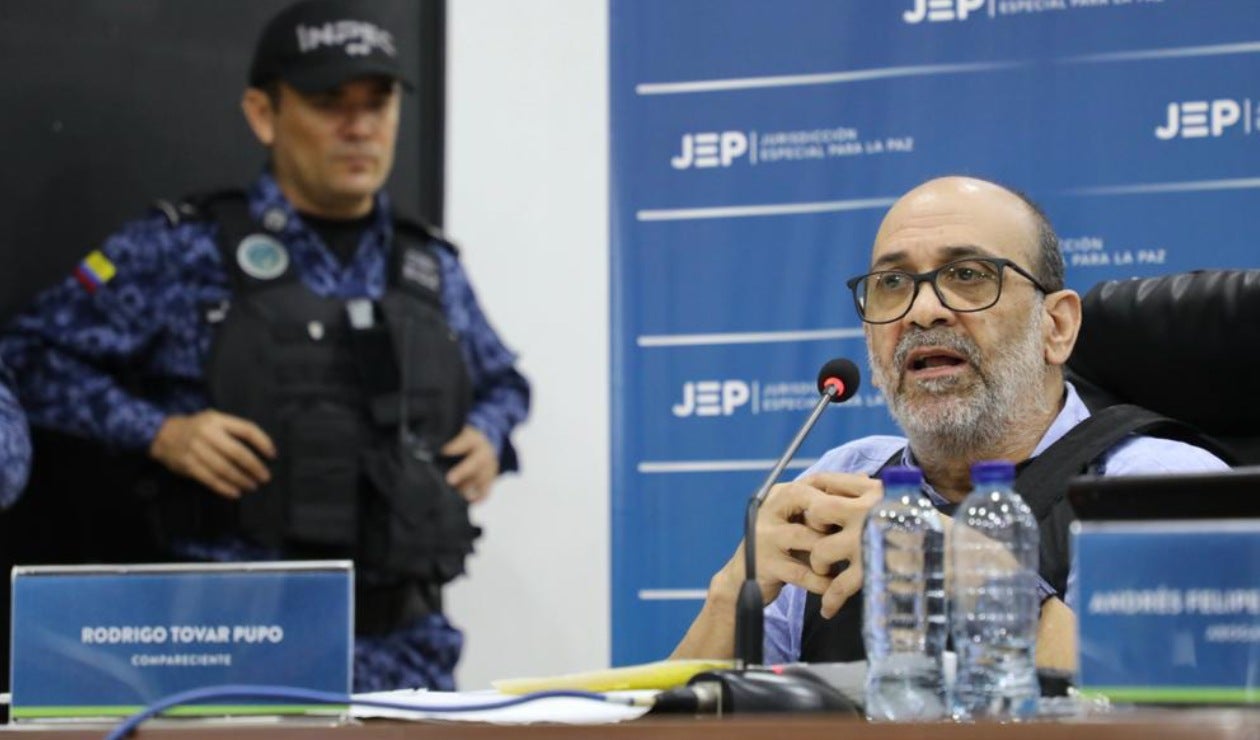 Jorge 40 ante la JEP