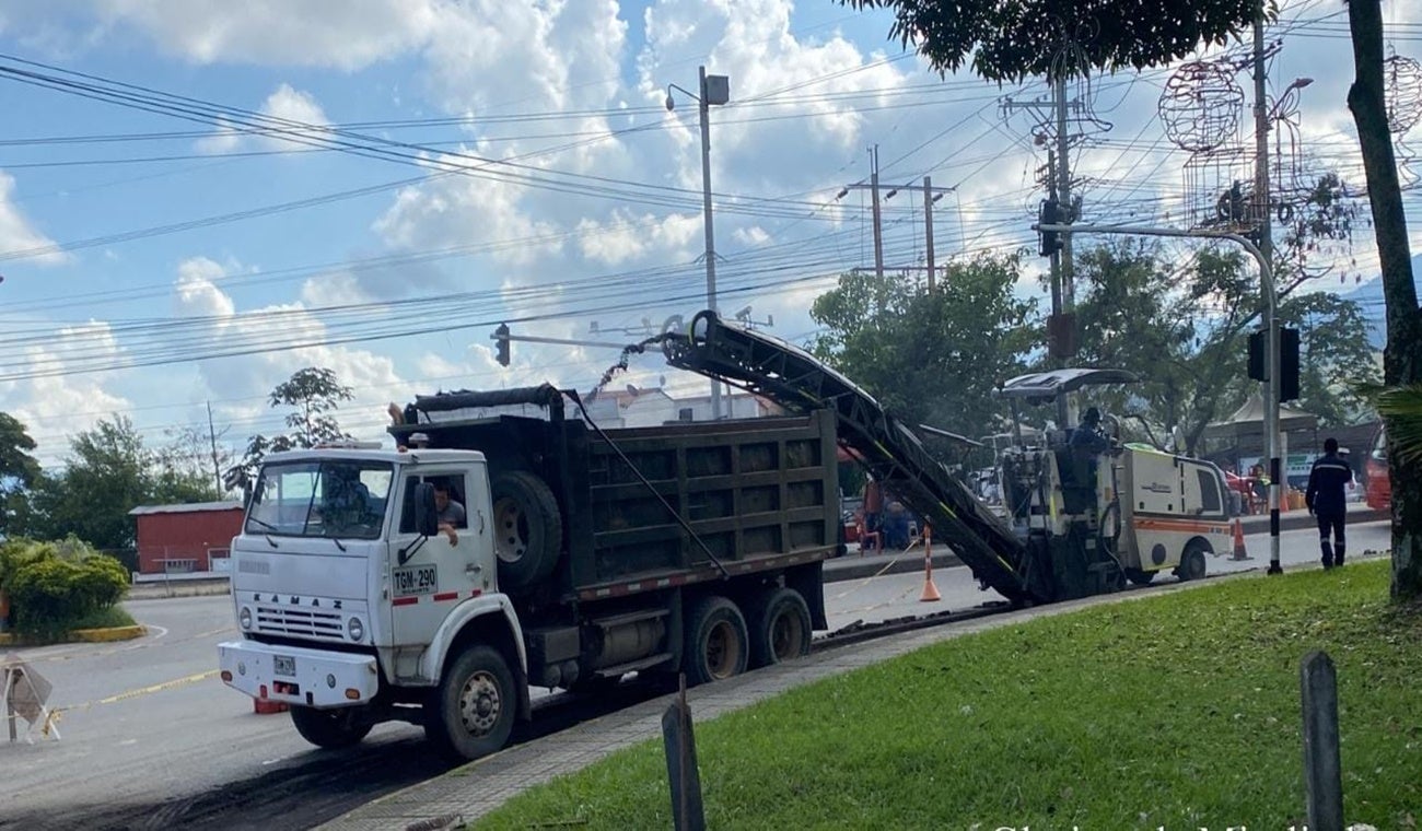 Rehabilitación de la glorieta de Mirolindo en Ibagué