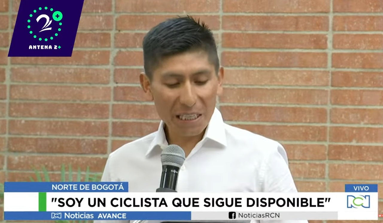 Nairo Quintana rueda de prensa