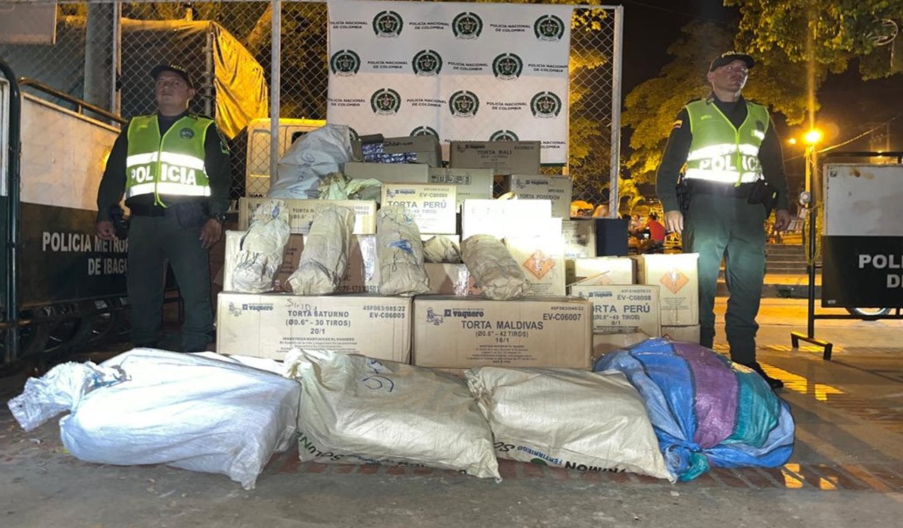 ¡Qué tal esto! Incautaron en un camión sobre Mirolindo más de 46 mil unidades de pólvora