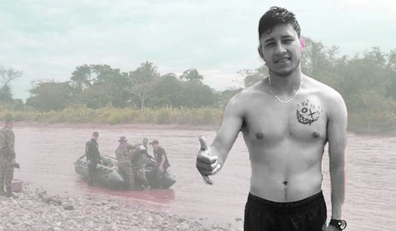 Cuerpo de soldado recuperado