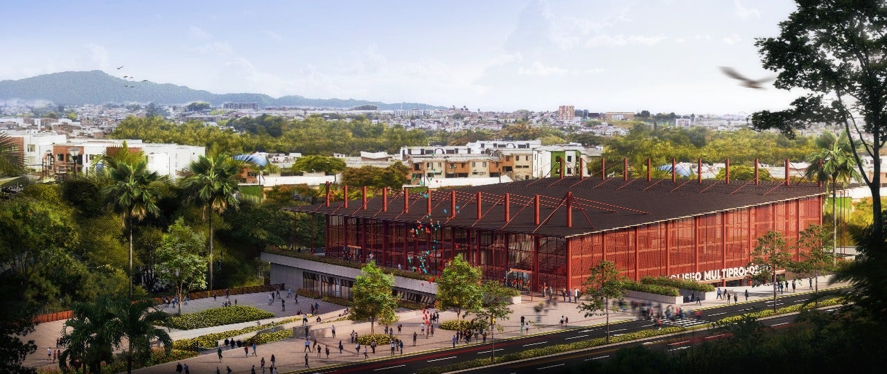 Coliseo multipropósito ubicado en Pereira.