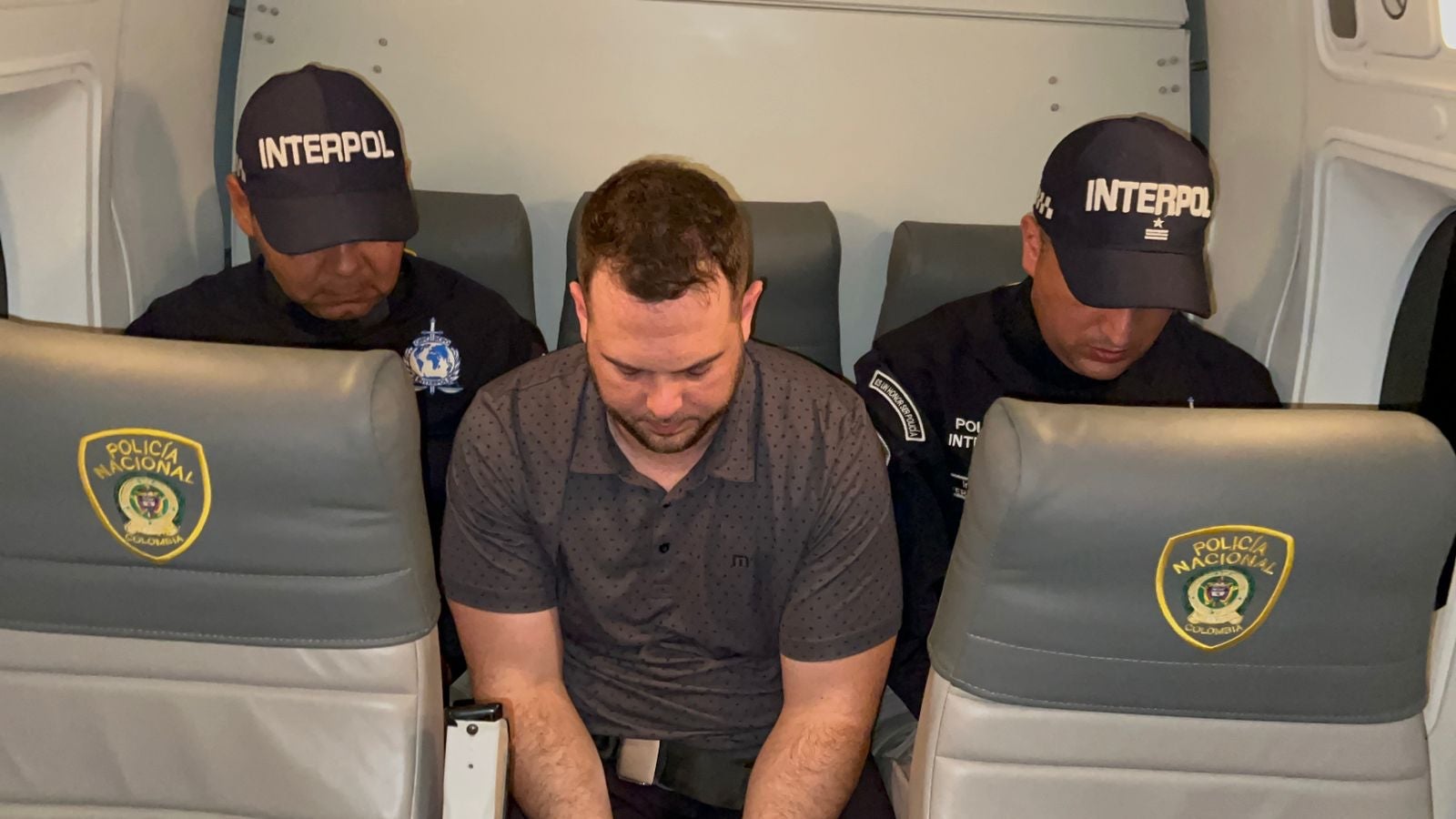 Jhon Poulos presunto asesino de Valentina Trespalacios llegó desde Panamá acompañado por agentes de la Interpol