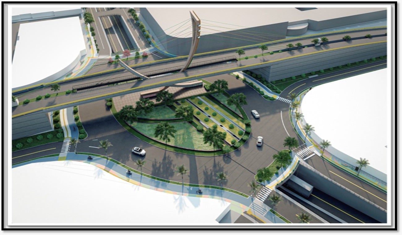 Diseño del puente elevado de La 60 en Ibagué