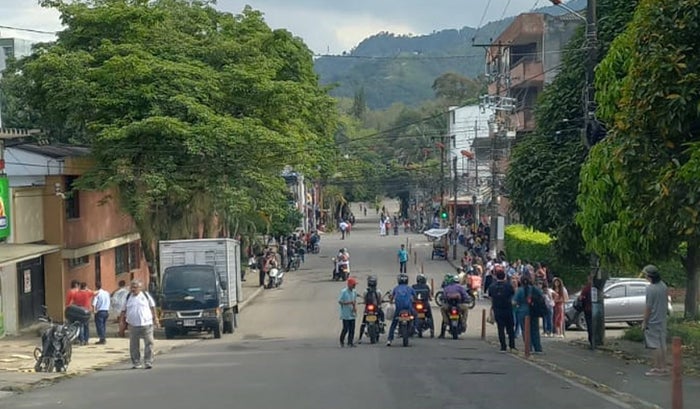 Bloqueo en la 42 con cuarta estadio