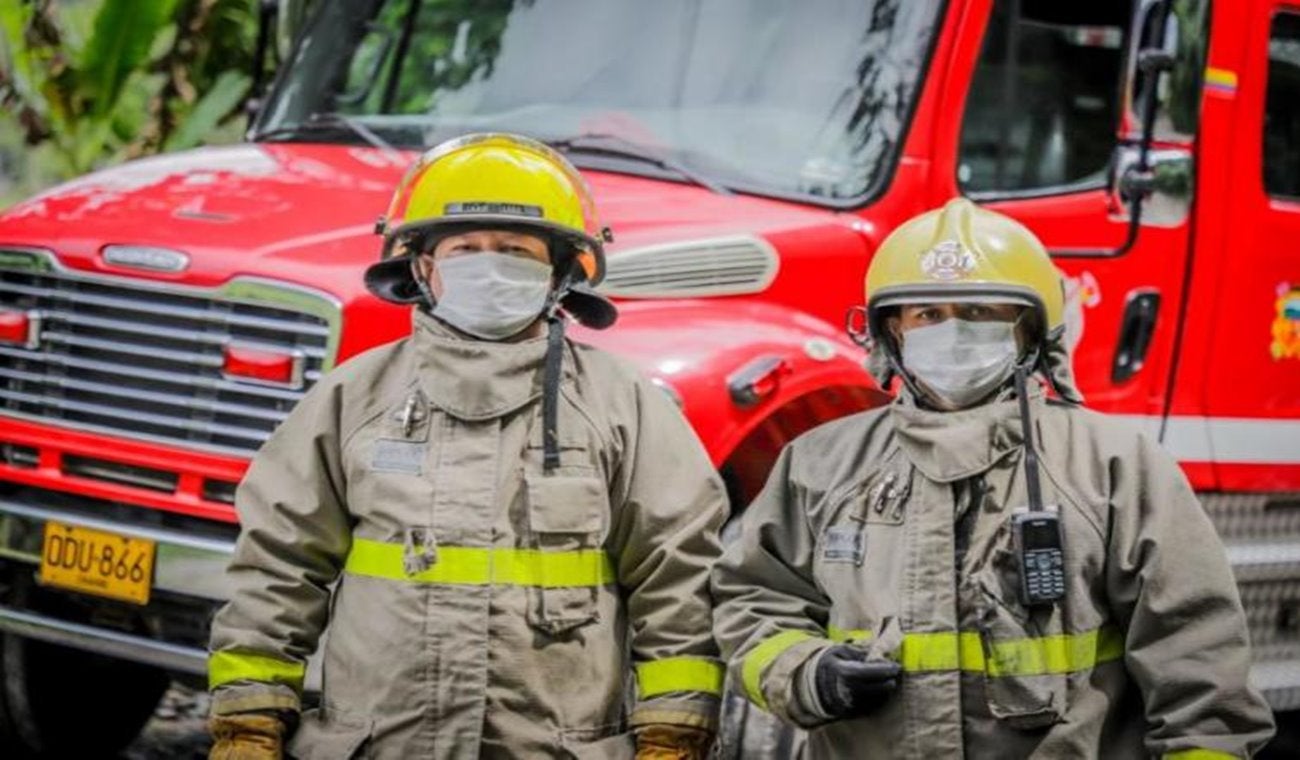 Una bombero lesionada tras atención de incendio en el conjunto Yerbabuena de Ibagué