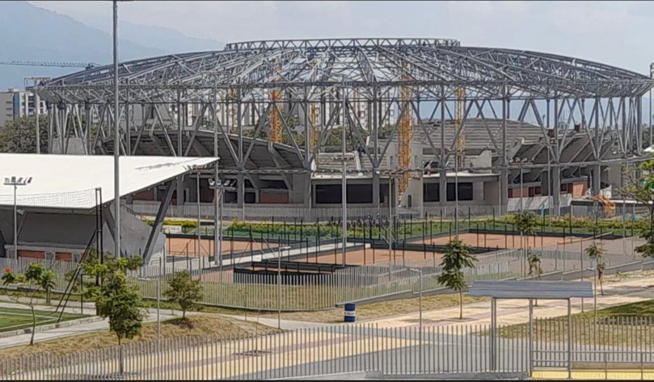 Obras del coliseo Mayor de Ibagué