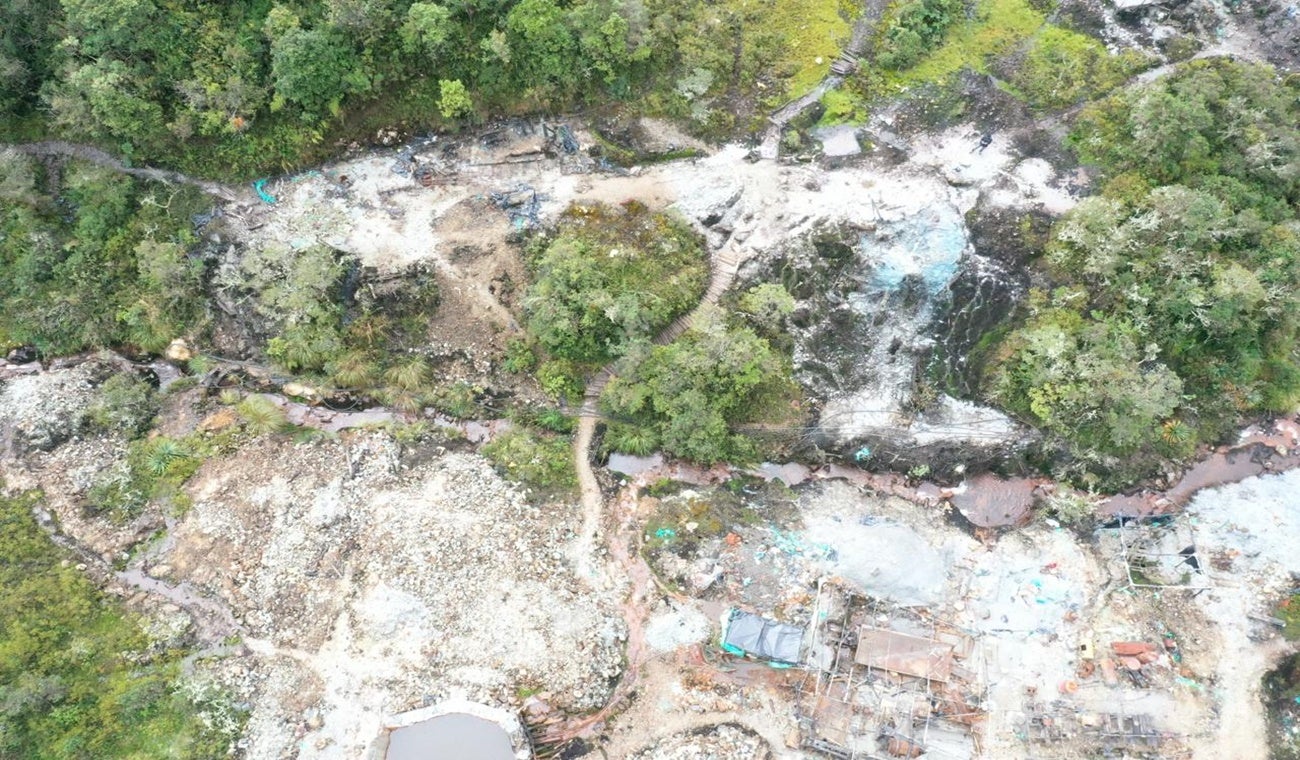 Mineria ilegal Ibagué