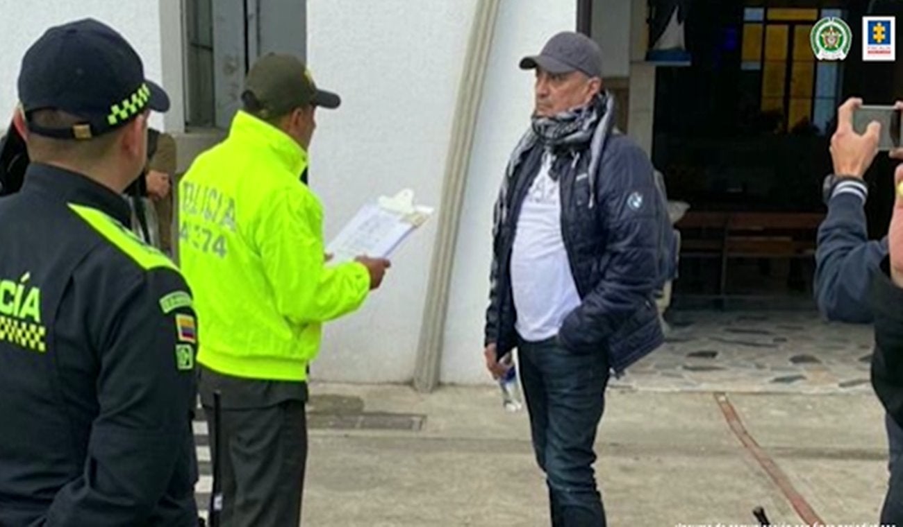 Cárcel para alias El Caballista y un capitán de la Policía Nacional por su presunta participación en el plan de fuga de alias ‘Matamba’