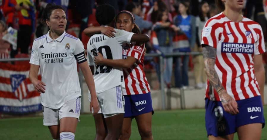 En el Derby español las colombianas se vieron las caras