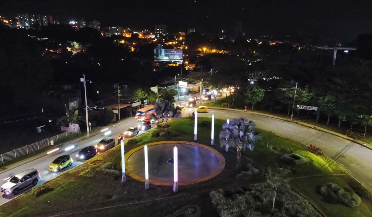 Remodelación glorieta de la calle 60 con Avenida Ambalá en Ibagué