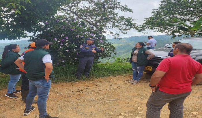 Busqueda menor en el río La Yuca