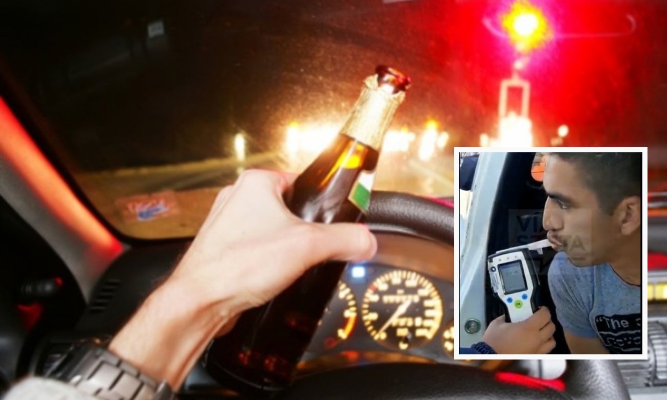 Reconocido exfutbolista fue sorprendido manejando borracho