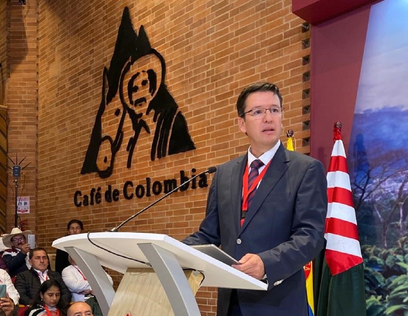 Germán Bahamón, gerente general de la Federación Nacional de Cafeteros.