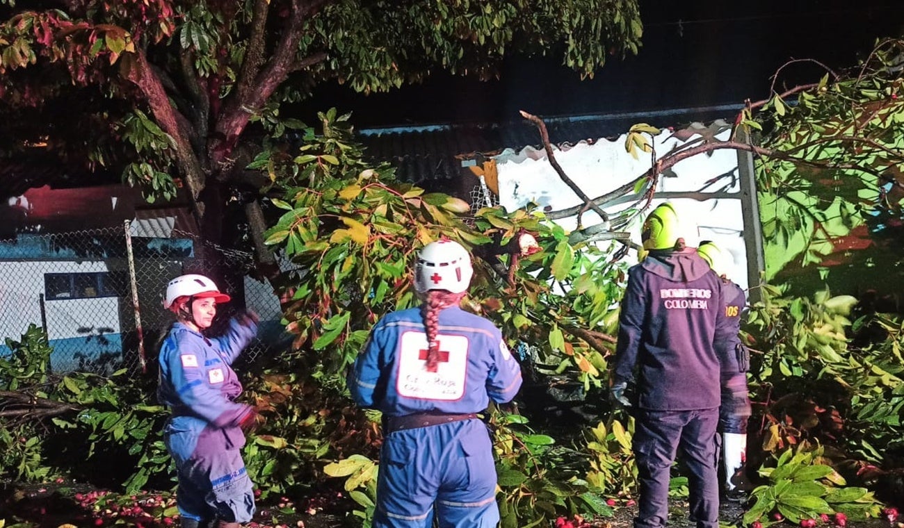 Lluvias con granizo en Mariquita