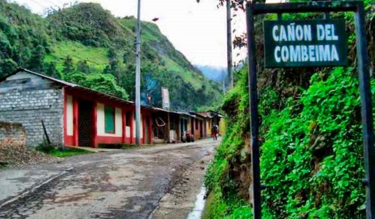 Cañón de Combeima, zona rural de Ibagué