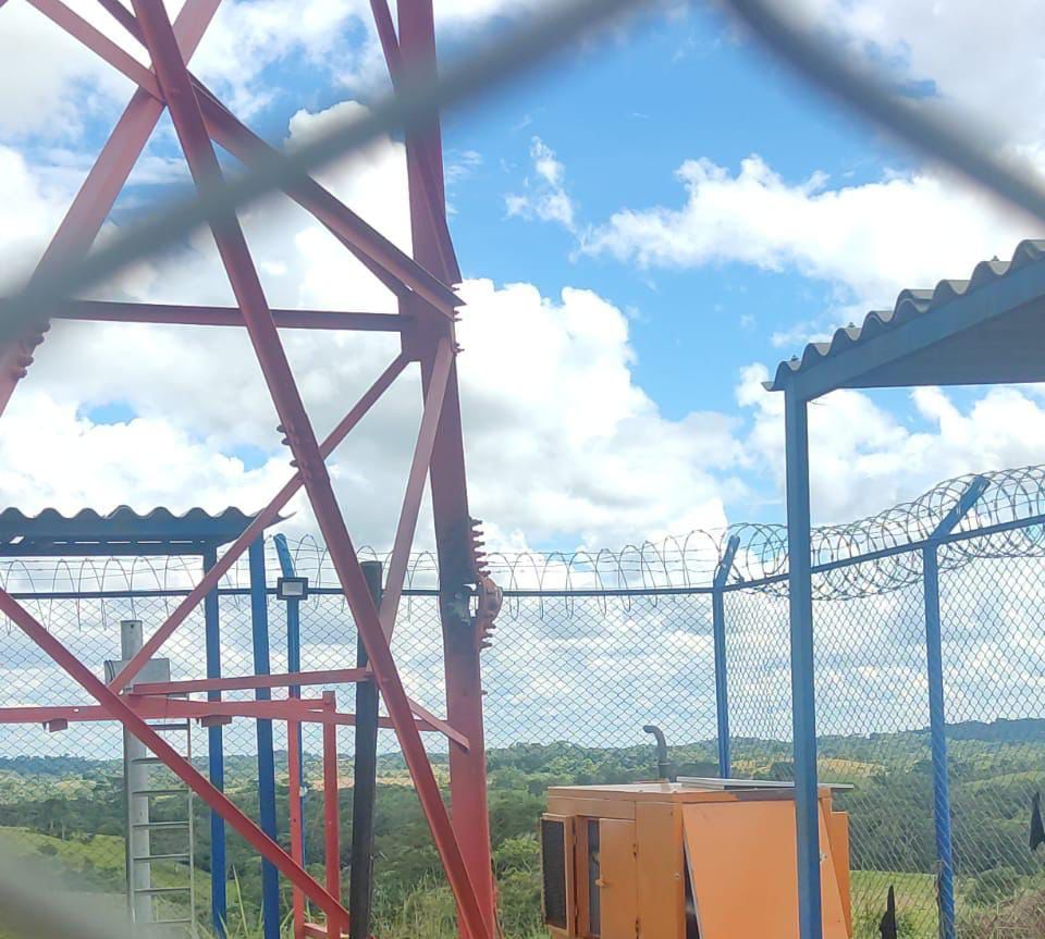 Torre de telefonía móvil.