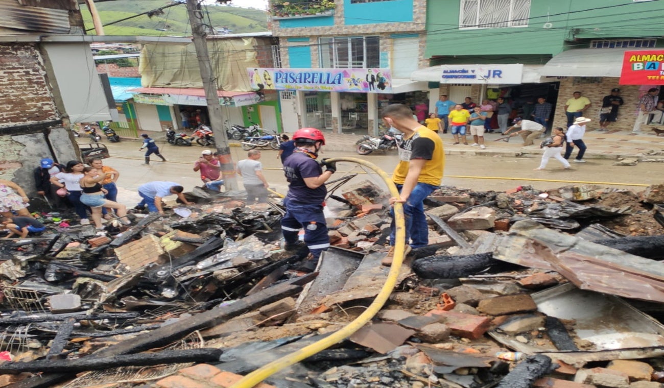 Incendio café Planadas