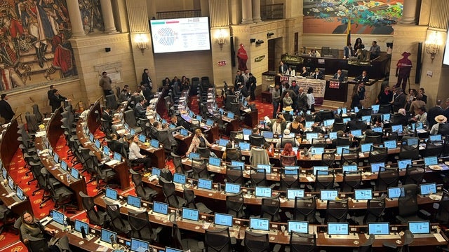 Plenaria de la Cámara de Representantes.