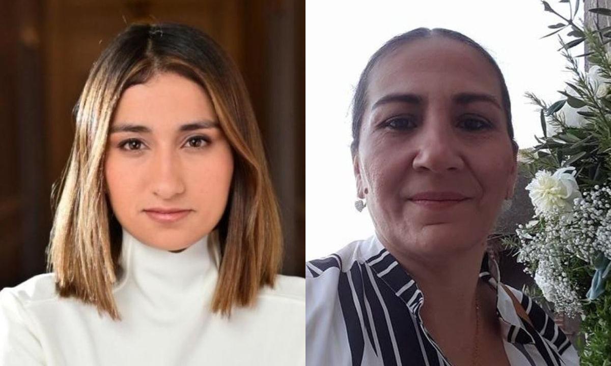 Laura Sarabia y exniñera Marelbys Meza