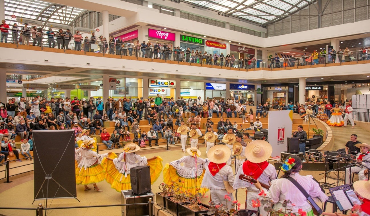 Festival folclorico en Bogotá