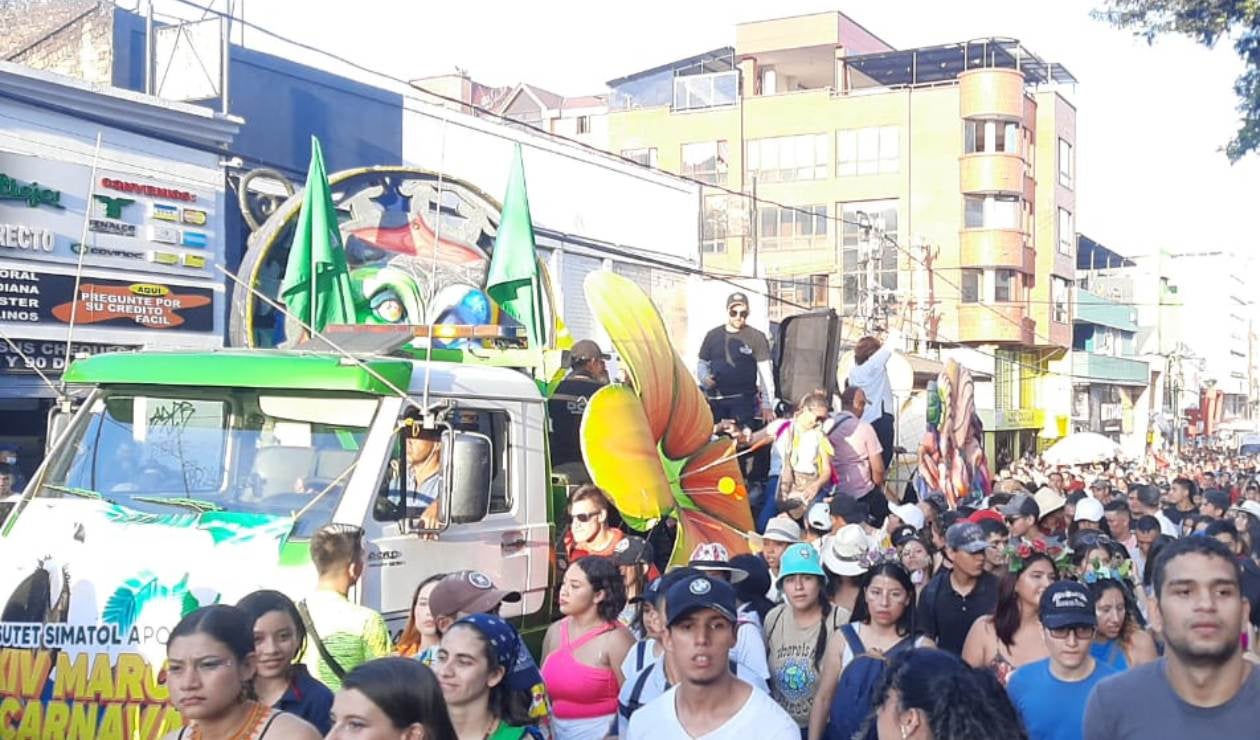 Se desarrolló en Ibagué la edición 14 de la Marcha Carnaval.