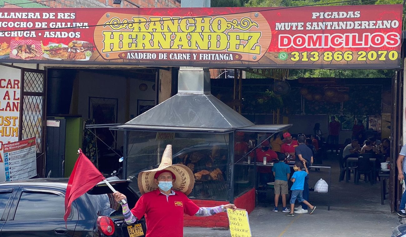 Atención: Robaron en el restaurante Rancho Hernández del barrio Ricaurte