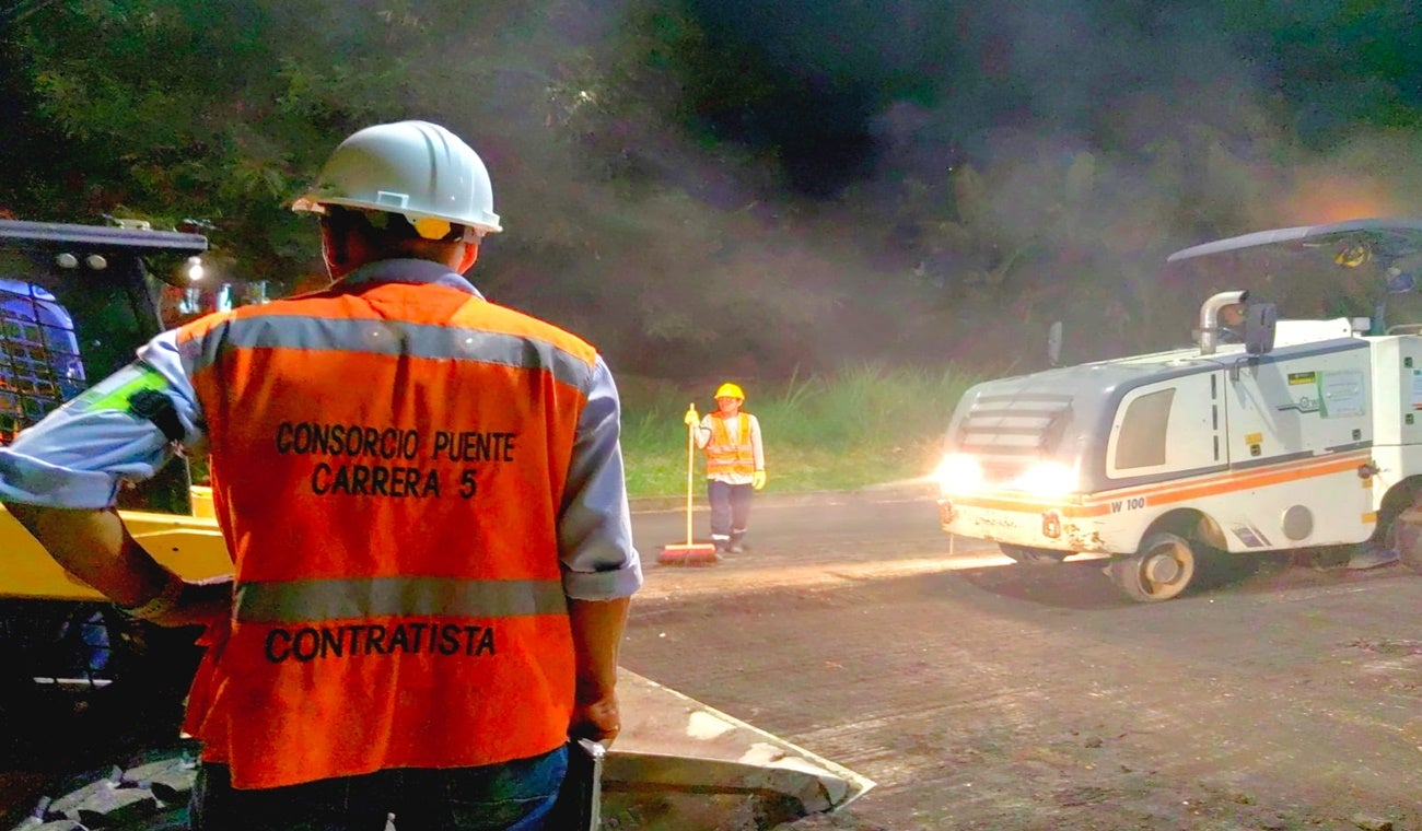 Obras calle 60 de Ibagué