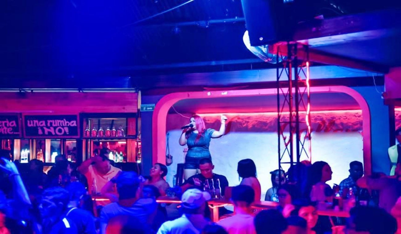 Sector nocturno de Ibagué