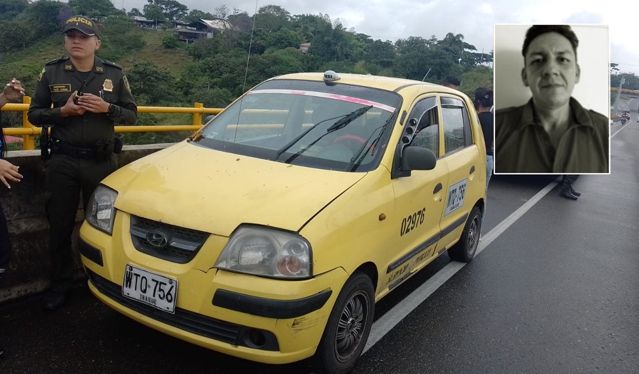 Identificaron al taxista que se arrojó del puente de La Variante en Ibagué