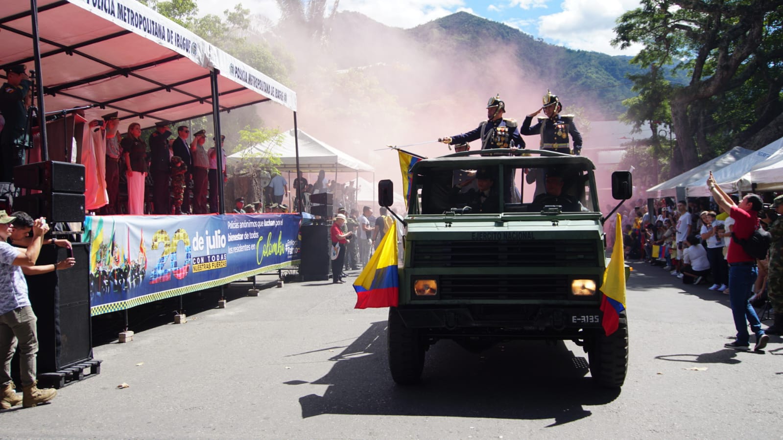 Desfile 20 de julio en Ibagué