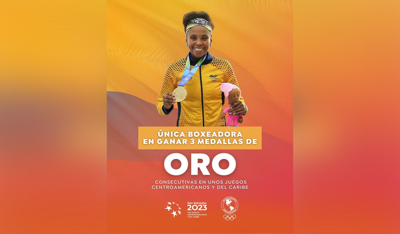 Tricampeona en boxeo