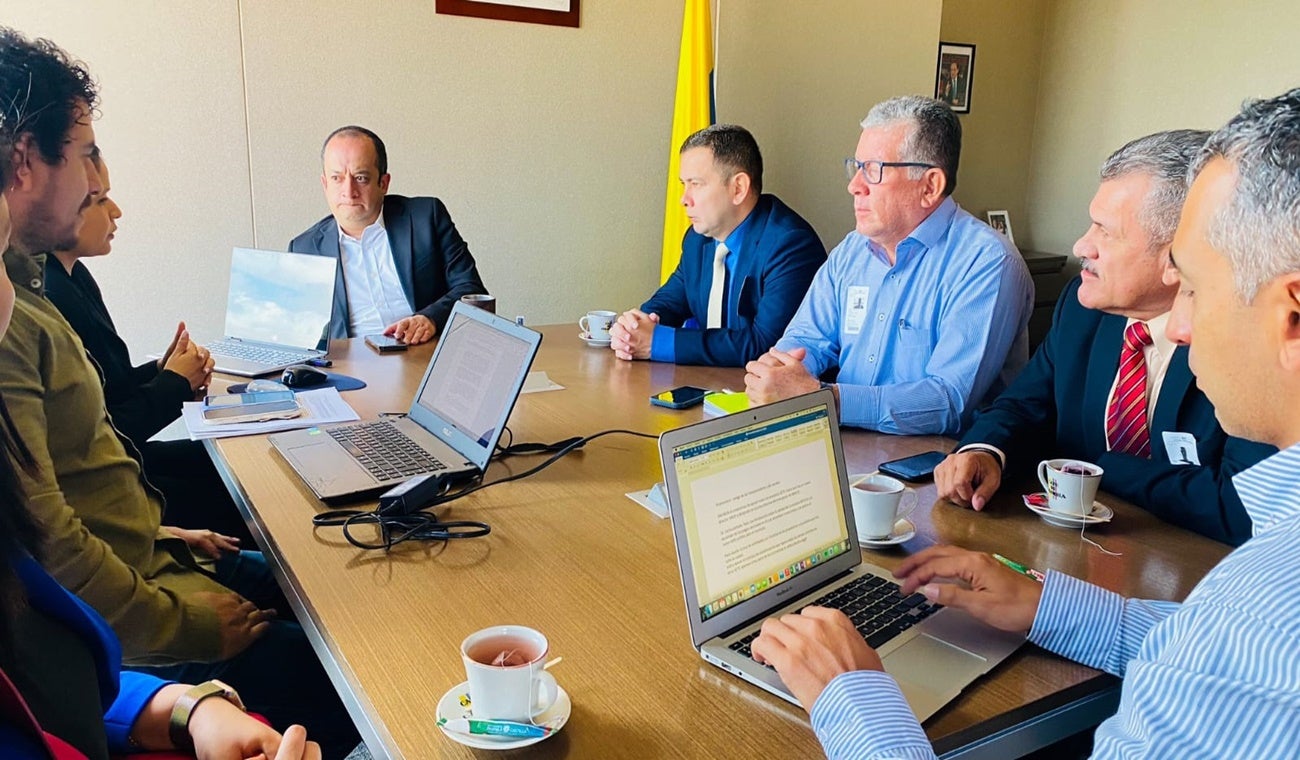 Miguel Barreto reunión MinTransporte