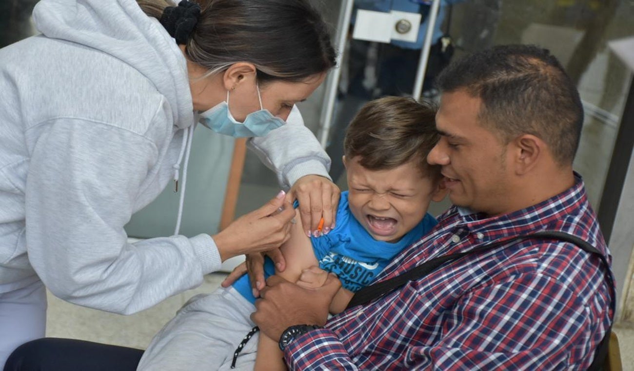 Vacunación niños