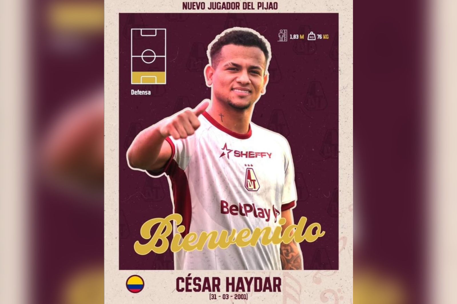 Cesar Haydar Club Deportes Tolima